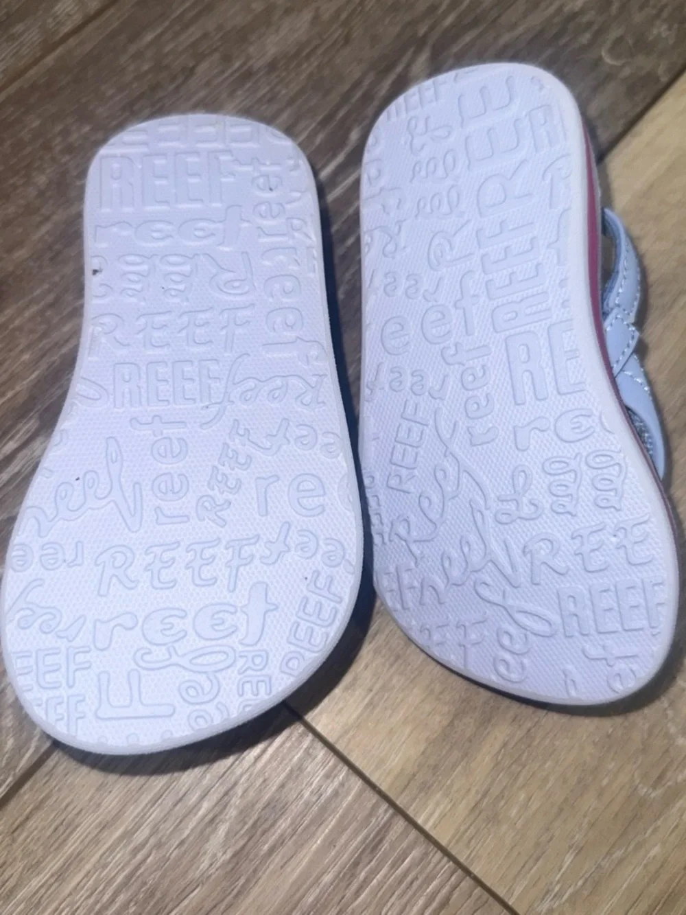 Reef Kids Lavender Mermaid Print Flip Flops